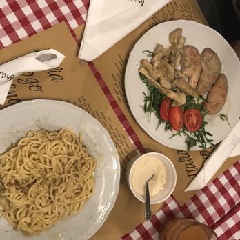 Brassai - Local pasta and garlic chicken chest - Cafes Near Me - Rome, RM