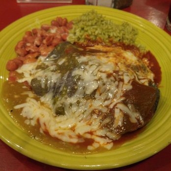 The Range Cafe - Carne adovada enchiladas christmas style. - Mexican Near Me - Albuquerque, New Mexico The Range Cafe - Carne adovada enchiladas christmas style. - Mexican Near Me - Albuquerque, New Mexico
