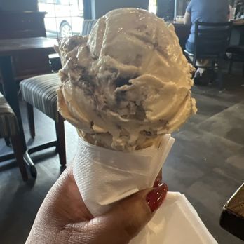 The Chat and Chew Cafe - Caramel Pretzel Twist ice cream cone - Coffee & Tea Near Me - Archdale, North Carolina The Chat and Chew Cafe - Caramel Pretzel Twist ice cream cone - Coffee & Tea Near Me - Archdale, North Carolina