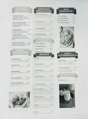 Menu photo 2 India Tandoor Baltimore, MD