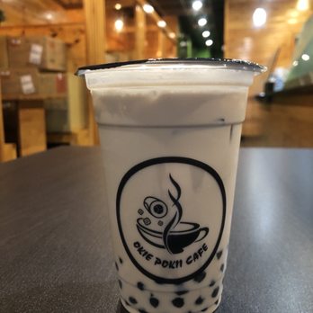 Okie Pokii Cafe - Original Milk Tea - Poke Near Me - Highland Park, New Jersey