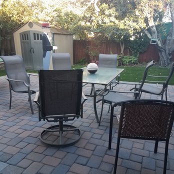 Los Amigos Landscape - Back yard patio by Los Amigos - Masonry/Concrete Near Me