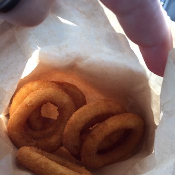 Janson's Drive-in - Onion rings. So pathetic. - Fast Food Near Me - Chicago, Illinois