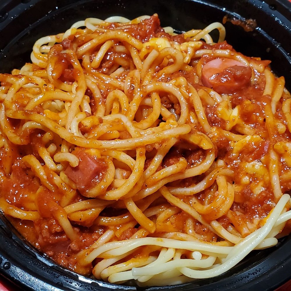 Jollibee - Close up of the Sweet spaghetti - Chicken Shop Near Me - Alhambra, California Jollibee - Close up of the Sweet spaghetti - Chicken Shop Near Me - Alhambra, California