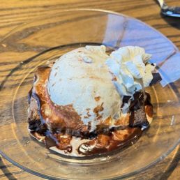 Hot Brownie Ice Cream