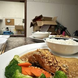 Opa Thai restaurant - Garlic Salmon