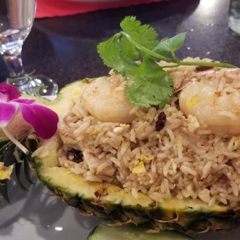 Siam Nara Thai Cuisine - Pineapple fried rice or Hawaiian fried rice - Thai Near Me - San Diego, California Siam Nara Thai Cuisine - Pineapple fried rice or Hawaiian fried rice - Thai Near Me - San Diego, California