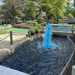 Westerville Mini Golf & Batting Cages - Beautiful water fixture