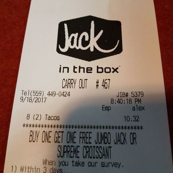Jack in the Box - Tacos Near Me - Fresno, California