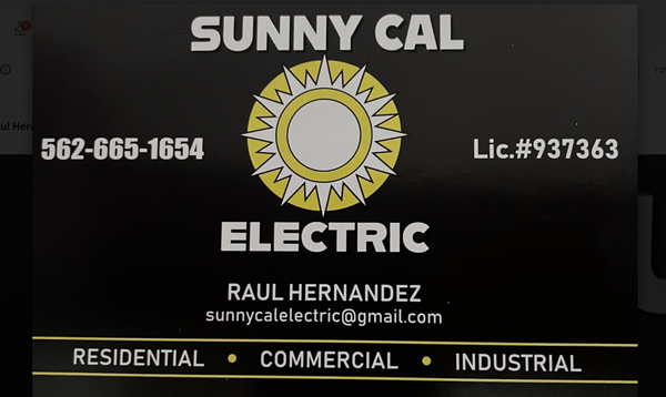 Sunny Cal Electric Logo