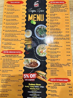 Menu photo 3 Saigon Spice Cherry Hill, NJ Menu photo 3 Saigon Spice Cherry Hill, NJ