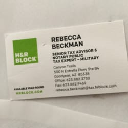 H&R Block - Don't ever use this person she is a flake and all over the place
