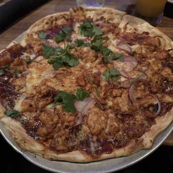 Yard House - BBQ Chicken Pizza - Bars Near Me - Hallandale Beach, Florida Yard House - BBQ Chicken Pizza - Bars Near Me - Hallandale Beach, Florida