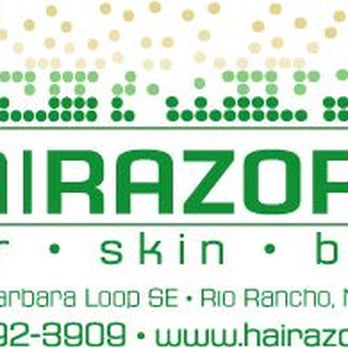 HaiRazor'z - Rio Rancho's Best Hair Salon. Conviently located on Barbara Loop and NM 528. Private Professional Precise - Skin Care Near Me - Rio Rancho, New Mexico HaiRazor'z - Rio Rancho's Best Hair Salon. Conviently located on Barbara Loop and NM 528. Private Professional Precise - Skin Care Near Me - Rio Rancho, New Mexico