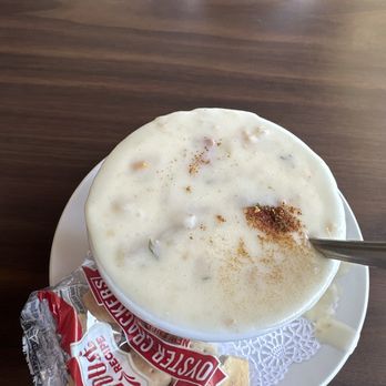 Seascape Restaurant - Cup of their clam chowder - Seafood Near Me - Trinidad, California Seascape Restaurant - Cup of their clam chowder - Seafood Near Me - Trinidad, California