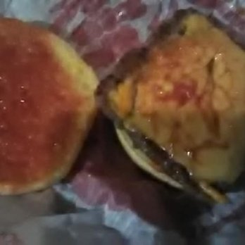 Wendy's - I ordered a Jr. cheeseburger deluxe. I got this. A hamburger all broken up, with ketchup and nothing else.. After 20 minute wait. - Burgers Near Me - Magna, Utah Wendy's - I ordered a Jr. cheeseburger deluxe. I got this. A hamburger all broken up, with ketchup and nothing else.. After 20 minute wait. - Burgers Near Me - Magna, Utah
