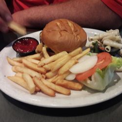 Mediocre burgers......