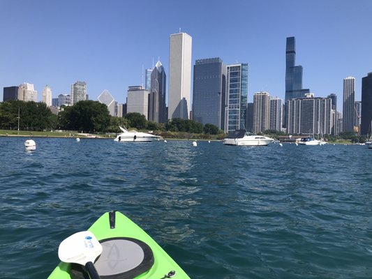 Urban Kayaks on the Lakefront by null