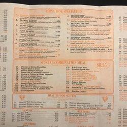 China Wok - Menu2