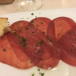 Trattoria Vittoria - Geräucherter Pferdedeschinken( schon fast alle weil Yelp so langsam war)