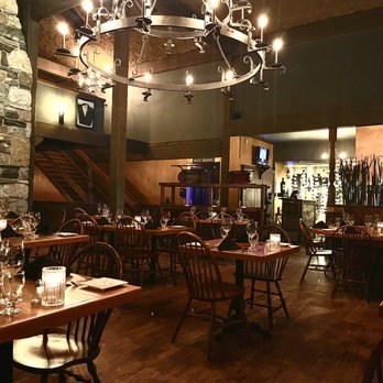 The Foundry at Summit Pond - the dining room - American Near Me - Killington, Vermont The Foundry at Summit Pond - the dining room - American Near Me - Killington, Vermont