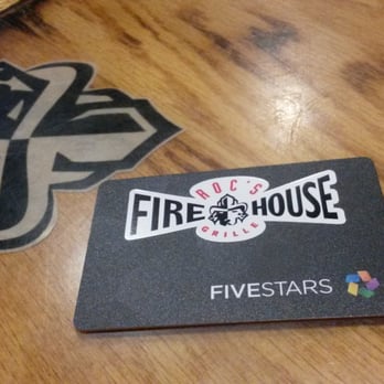 ROC's Firehouse Grille - They have a rewards program to earn points towards Roc's merchandise. - American Near Me - Palm Desert, California