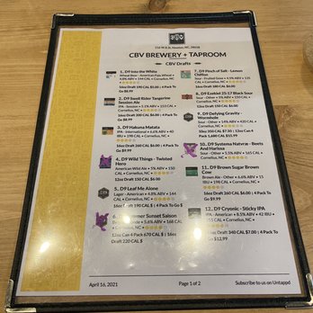 CBV Brewery + Taproom - Brewpubs Near Me - Newton, North Carolina CBV Brewery + Taproom - Brewpubs Near Me - Newton, North Carolina