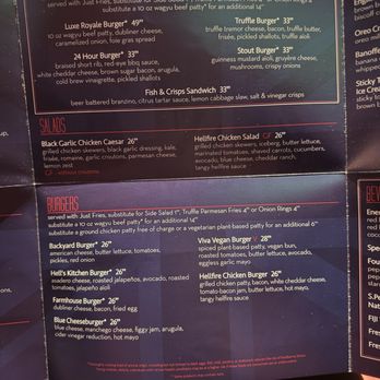 Gordon Ramsay Burger Las Vegas - Menu - Burgers Near Me - Las Vegas, Nevada