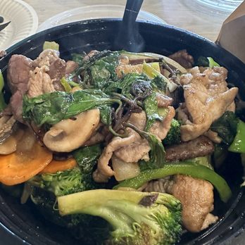 Thai'd Up Rice & Noodles - Basil Stir fry with pork and beef - Thai Near Me - Phoenix, Arizona Thai'd Up Rice & Noodles - Basil Stir fry with pork and beef - Thai Near Me - Phoenix, Arizona