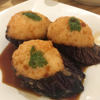 Tim Ho Wan - Hell's Kitchen - stuffed eggplant - Dim Sum Near Me - New York, New York