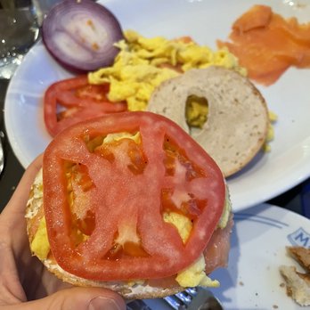 Mark's Off Madison - Sliced Nova & Scrambled Eggs Platter - Breakfast & Brunch Near Me - New York, New York Mark's Off Madison - Sliced Nova & Scrambled Eggs Platter - Breakfast & Brunch Near Me - New York, New York
