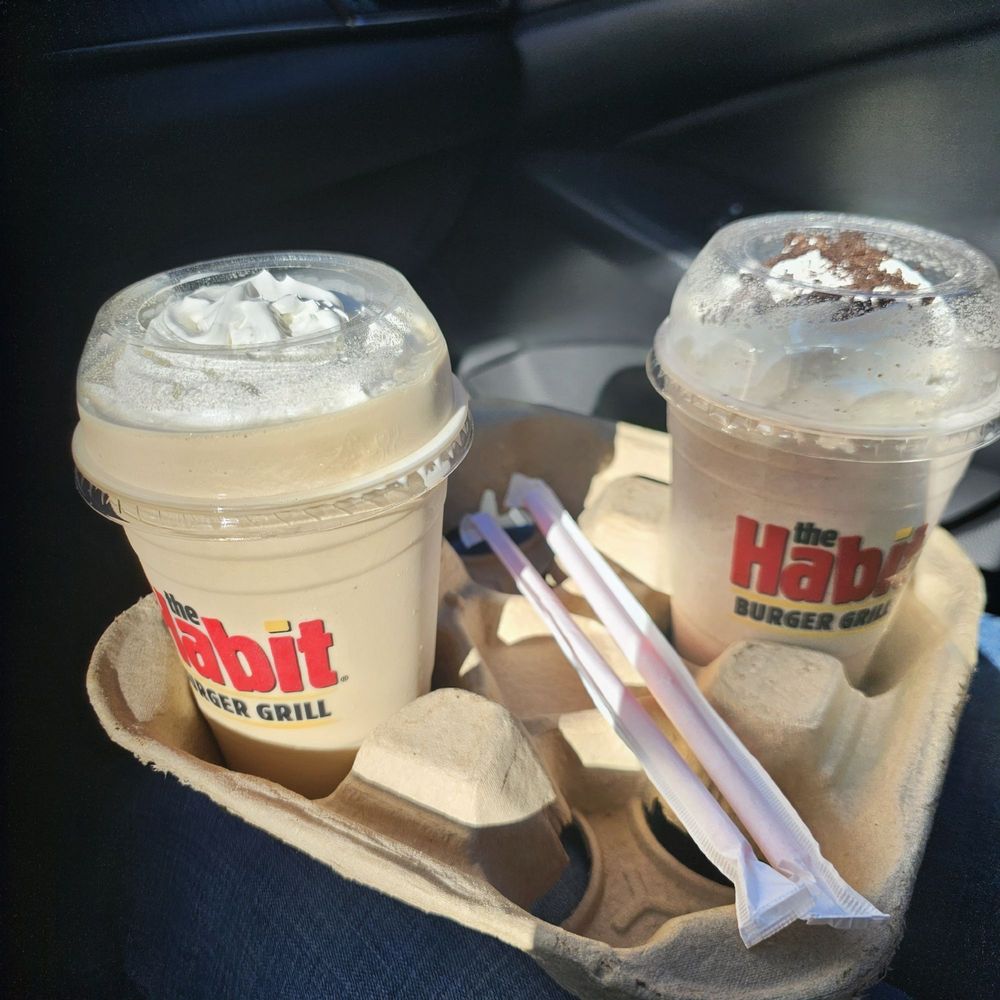 Coffee Shake (left) and Oreo Shake (right) Coffee Shake (left) and Oreo Shake (right)