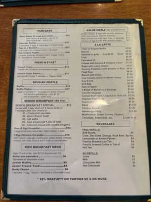 Menu photo 1 Daddy's City Diner Marina, CA Menu photo 1 Daddy's City Diner Marina, CA