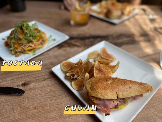 Photo of Bluebeard - Indianapolis, IN, US. Tostada and Cuban