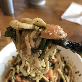 Kokoro Tokyo Mazesoba - Salmon Mazesoba - Salad Near Me - Vancouver, British Columbia Kokoro Tokyo Mazesoba - Salmon Mazesoba - Salad Near Me - Vancouver, British Columbia