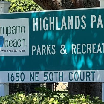 Highlands Park - Parks Near Me - Pompano Beach, Florida Highlands Park - Parks Near Me - Pompano Beach, Florida