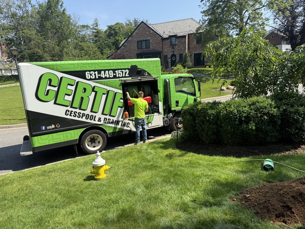 Slide of Certified Cesspool Service Suffolk County | Cesspool Pumping