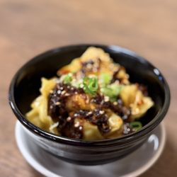 East Asian Kitchen - Wontons in chili oil