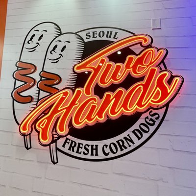 Two Hands Corn Dogs KATY by null