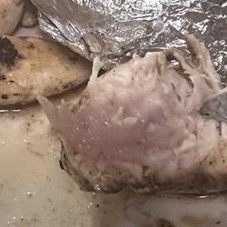 Ezell's Catfish Cabin - Raw grilled chicken