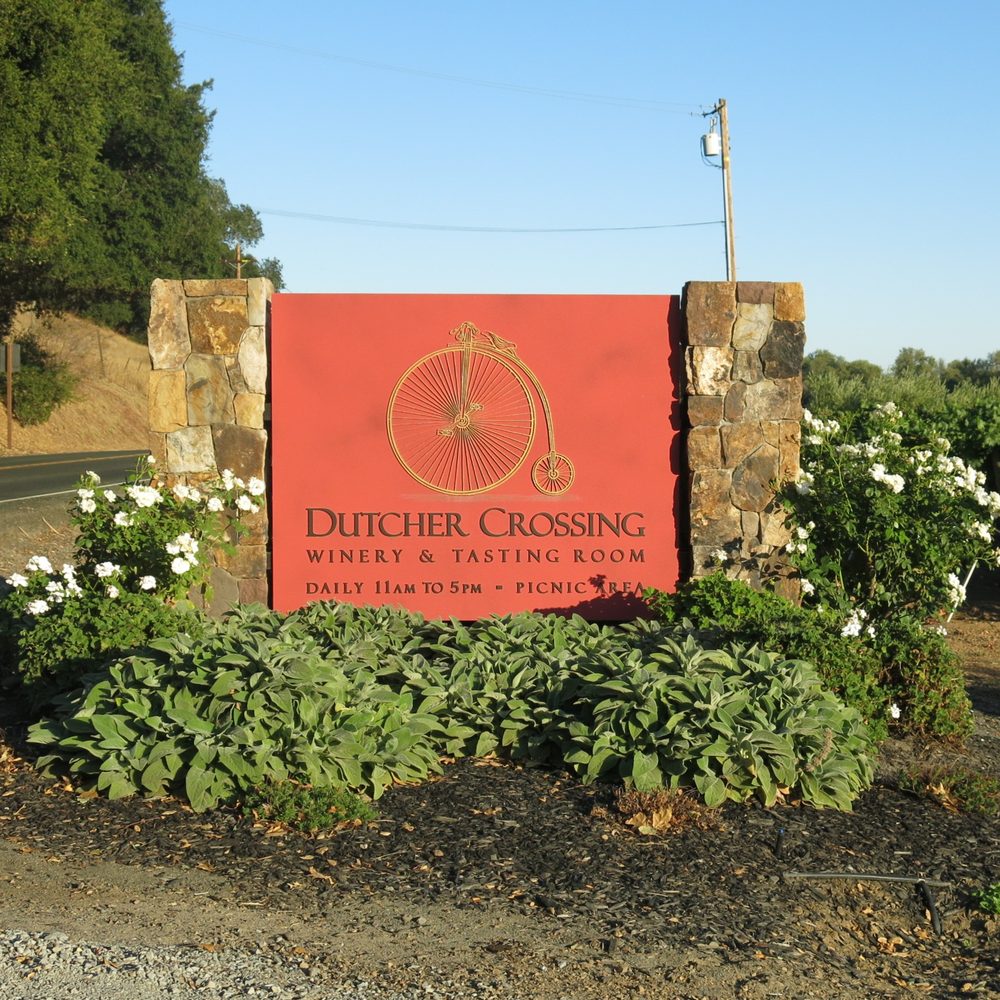 Dutcher Crossing Winery - Entrance to Dutcher Crossing - Wineries Near Me - Geyserville, California Dutcher Crossing Winery - Entrance to Dutcher Crossing - Wineries Near Me - Geyserville, California