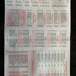 China House - Menu