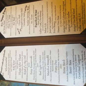 Ruin Bar - Cocktail menu - Wine Bars Near Me - Costa Mesa, California Ruin Bar - Cocktail menu - Wine Bars Near Me - Costa Mesa, California