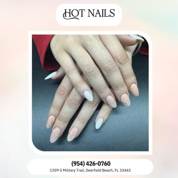 Hot Nail Lounge - Your Summer Nails Are Calling!  Bright, colorful, and fun designs await you. Book your appointment today! - Nail Salons Near Me - Deerfield Beach, Florida