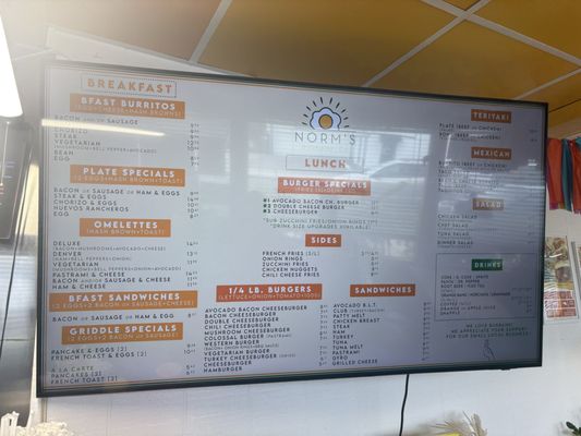 Menu photo 1 Norm's Hamburger Burbank, CA Menu photo 1 Norm's Hamburger Burbank, CA