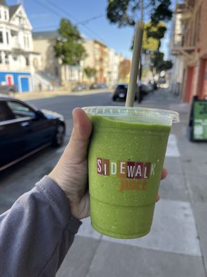 Sidewalk Juice- Haight Street by null