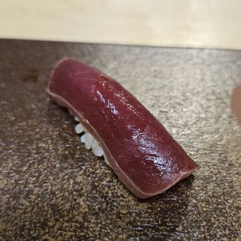 Fujiwara Omakase - Zuke tuna (soy and sake marinated) - Sushi Bars Near Me - Bellevue, Washington Fujiwara Omakase - Zuke tuna (soy and sake marinated) - Sushi Bars Near Me - Bellevue, Washington
