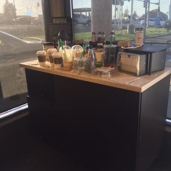 Starbucks - the store was a complete mess. I know it gets busy, I was a partner for 12 years but it only takes 3 minutes to clean that up - Coffee & Tea Near Me - Kettleman City, California Starbucks - the store was a complete mess. I know it gets busy, I was a partner for 12 years but it only takes 3 minutes to clean that up - Coffee & Tea Near Me - Kettleman City, California
