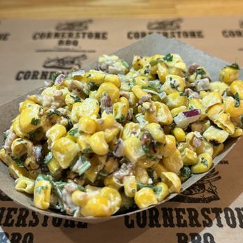 Cornerstone BBQ - Corn Salad - Barbeque Near Me - Yucaipa, California Cornerstone BBQ - Corn Salad - Barbeque Near Me - Yucaipa, California