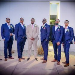 The District Men's Suit Outlet - Wedding day!